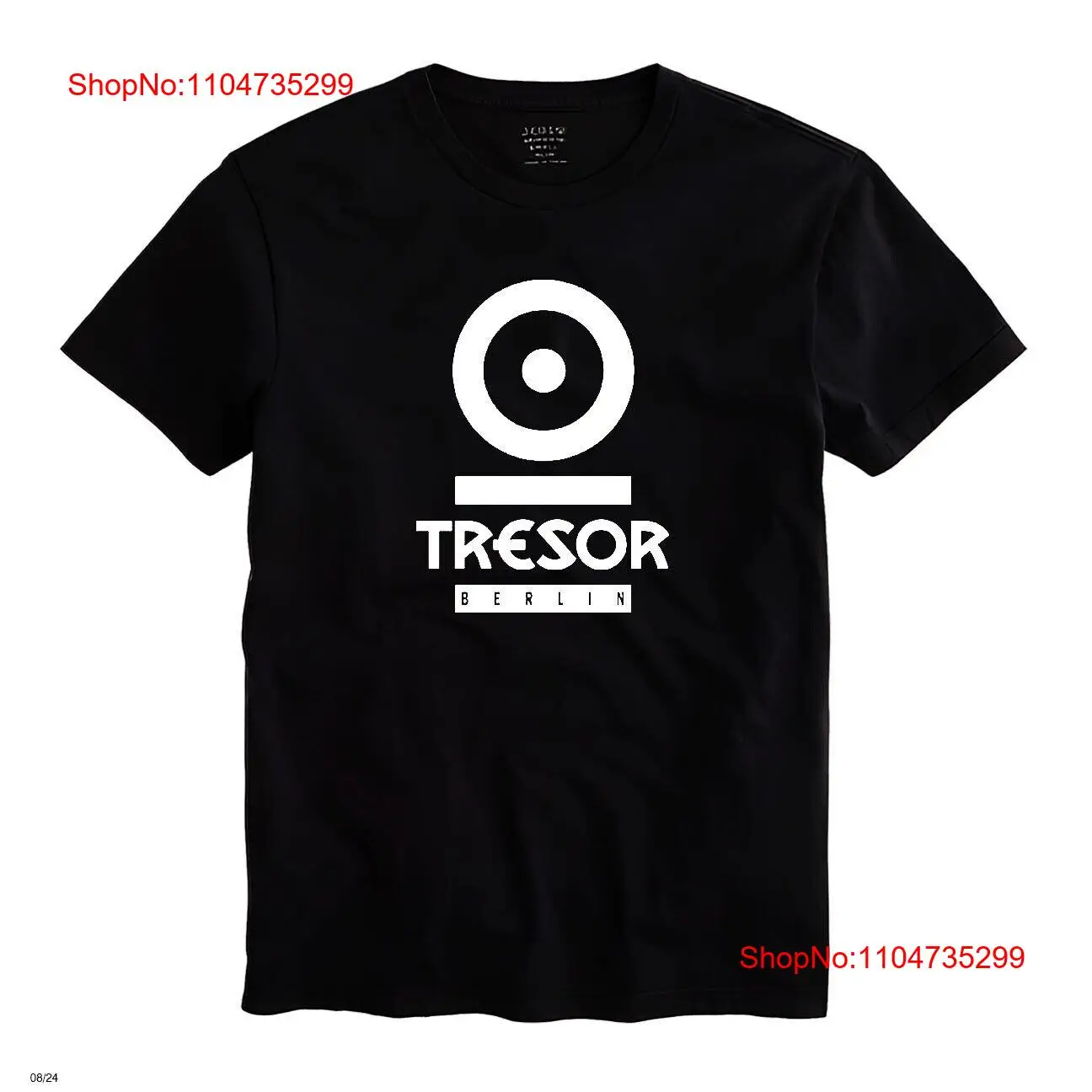 Vintage Fashion Jersey - T 셔츠 Tresor Berlin 남성 블랙