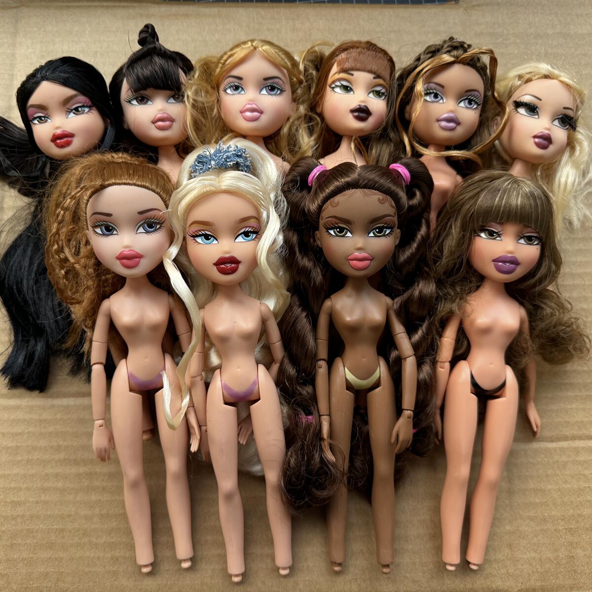 Vintage Fashion Toys - 2001 버전 오리지널 브라즈 인형 다관절
