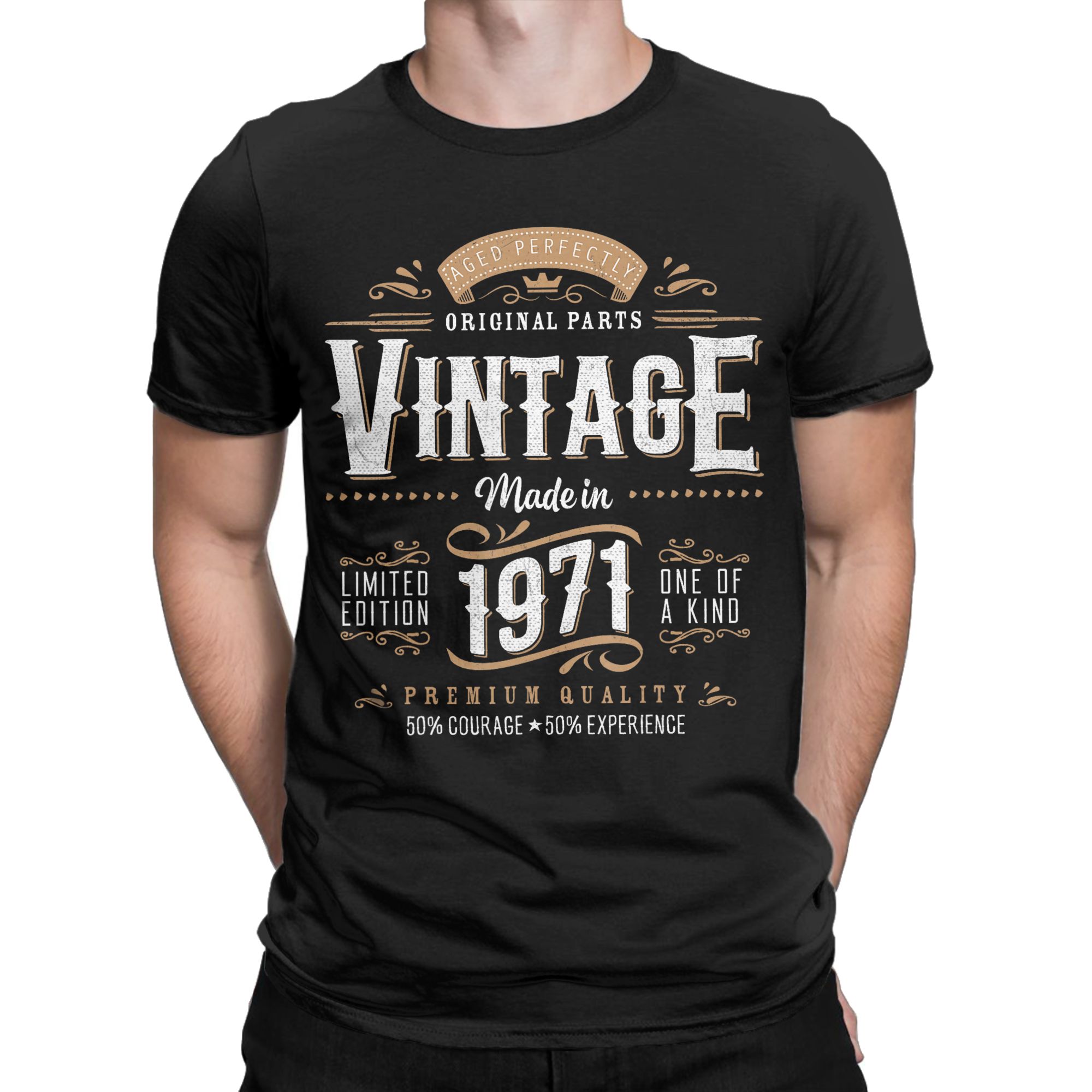 Vintage Fashion Ideas - 남성 여성 빈티지 1971 라벨 55번째