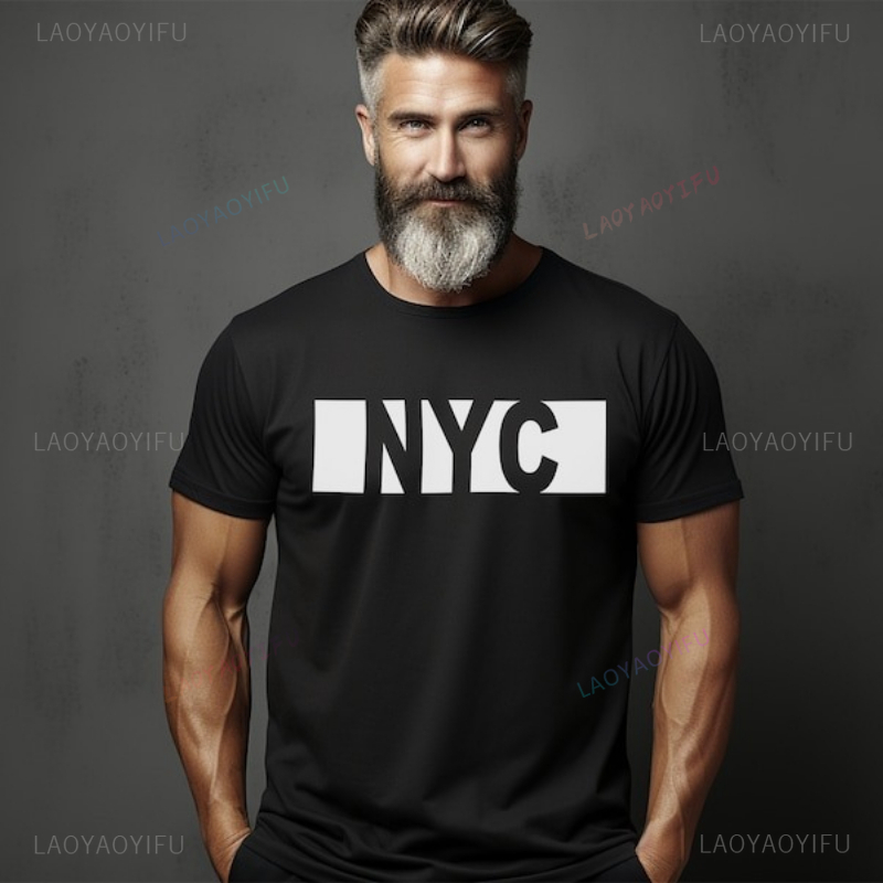 Vintage Fashion Nyc - NYC Knockout 티셔츠 유니섹스 그래픽 스트리트웨어