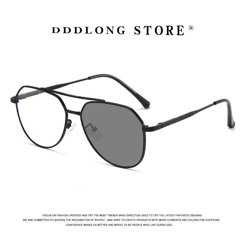 Vintage Fashion Streetwear - DDDLONG 레트로 펑크 패션 파일럿 포토크로믹