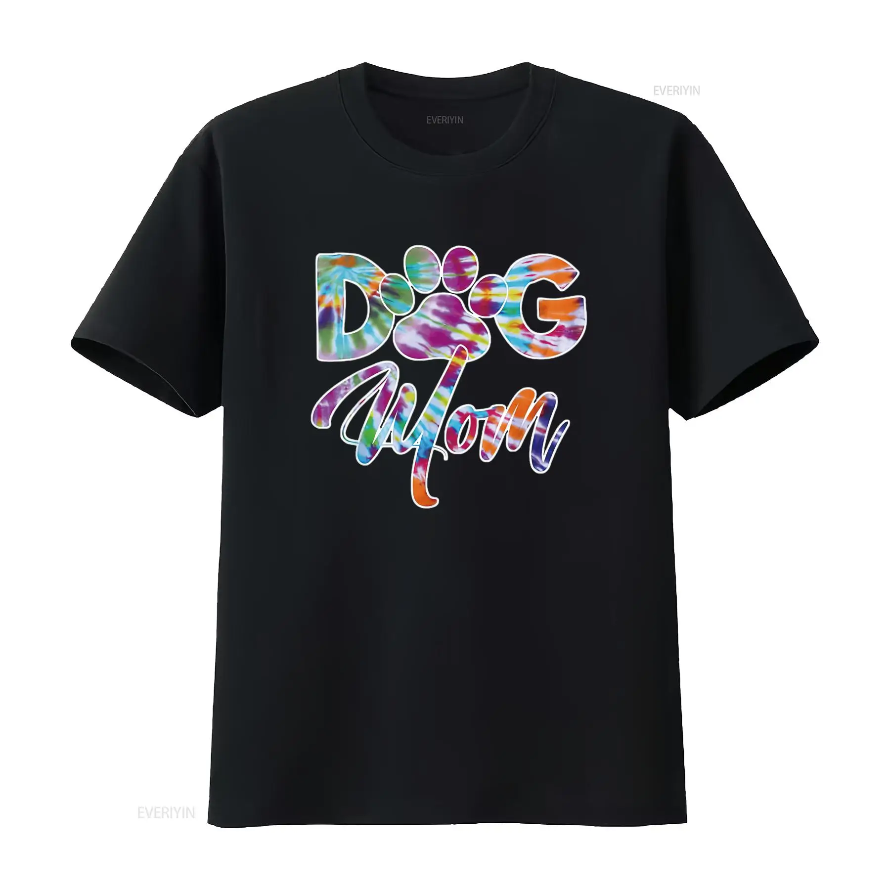 Tie Dye Shirt Vintage - 타이다이 도그맘 여성 의류, 애견 팔자무늬