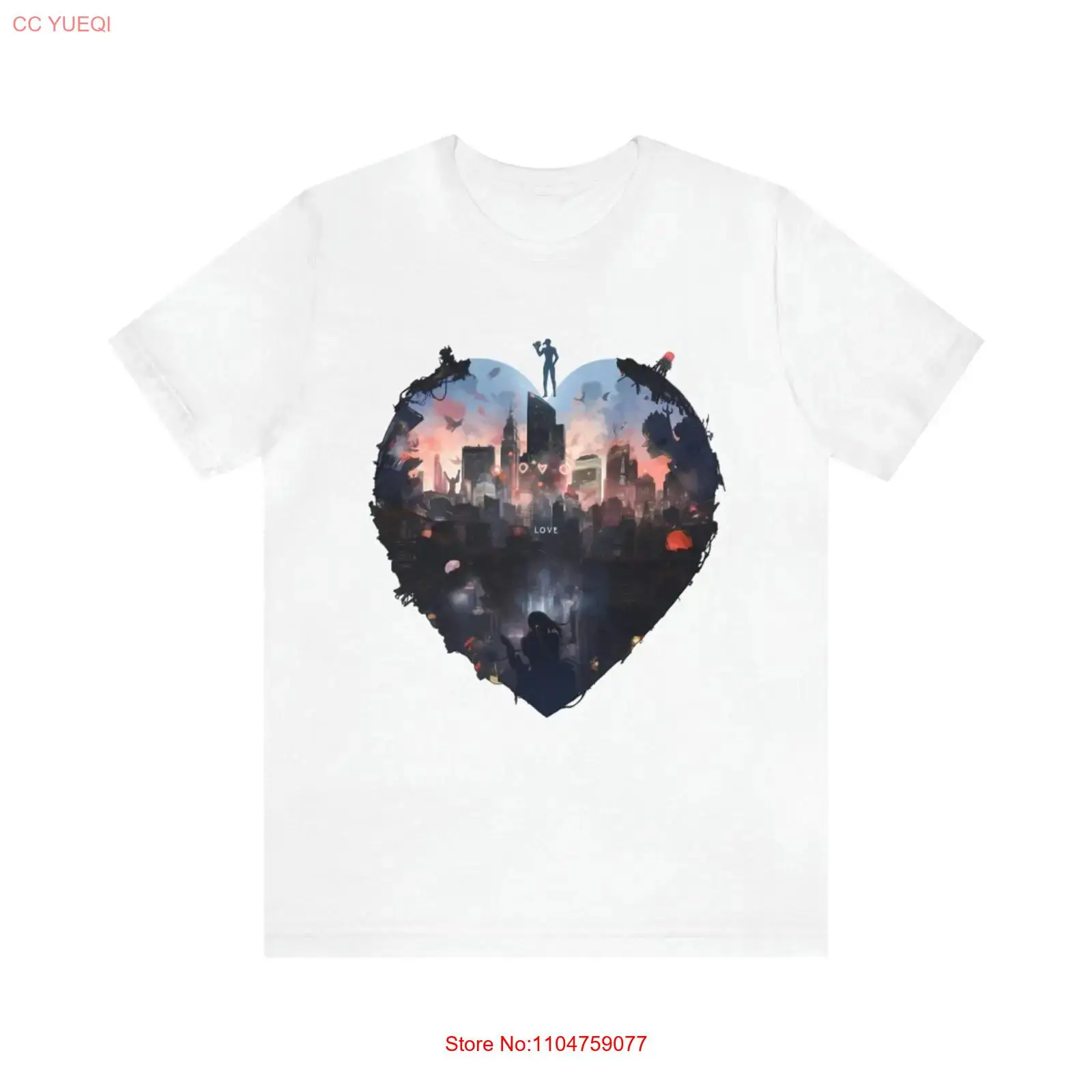 Vintage Fashion York - I Heart New York City 화이트