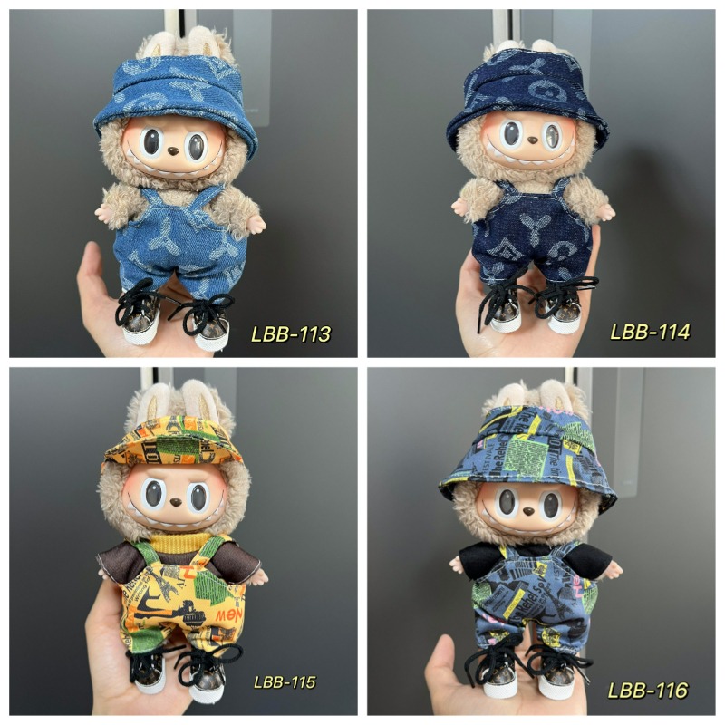 Vintage Fashion Toys - 야외 모험 의류로 귀여운 봉제 장난감을