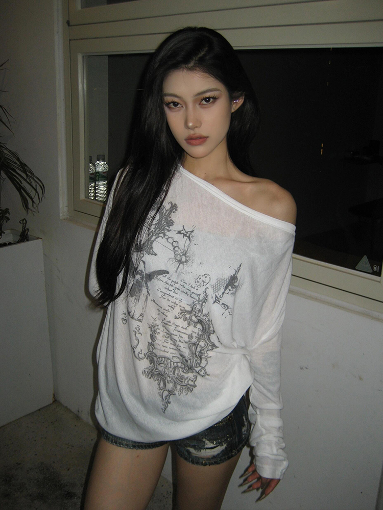 Yedinas 한국어 패션 그래픽 티셔츠 약간 투명한  - Tie Dye Shirt Vintage 리뷰 및 가격