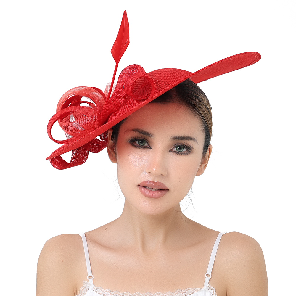 트렌디한 와이드 브림 여성용 헤어밴드 장식 모자, 빈티 - Vintage Fashion Hats 리뷰 및 가격