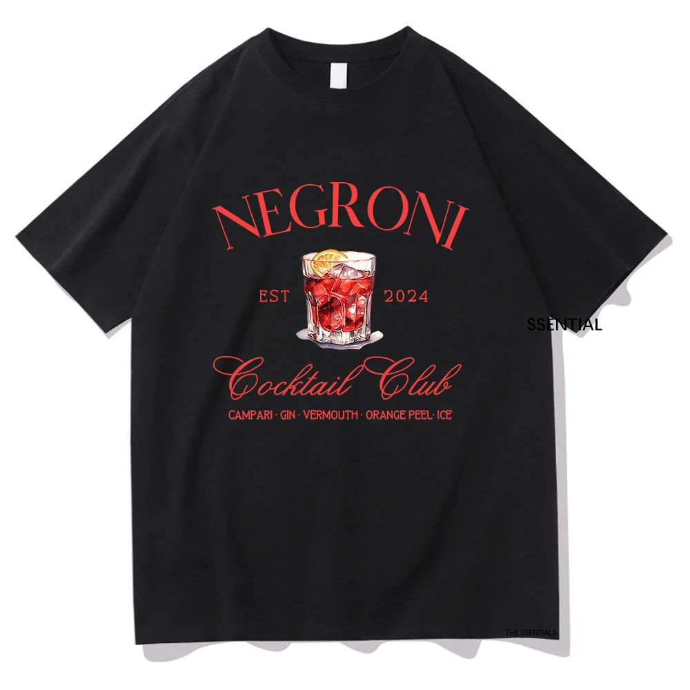 Negroni 남녀공용 소셜 클럽 티셔츠, 패션 의류, - Vintage Fashion Jersey 리뷰 및 가격