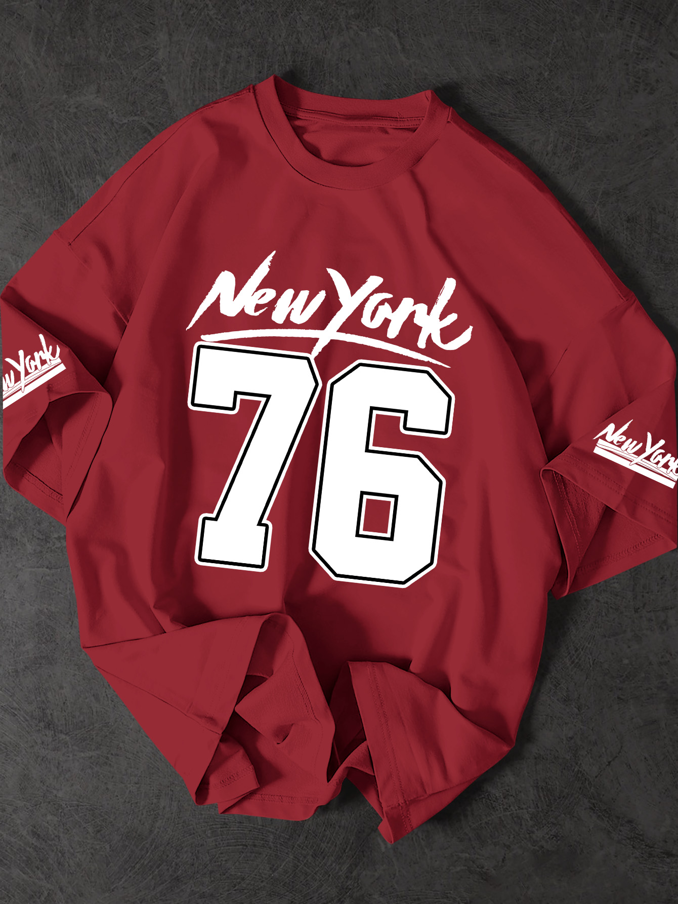 빈티지 NYC 76 브러쉬 스크립트 스트리트웨어 그래픽 - Vintage Fashion Nyc 리뷰 및 가격