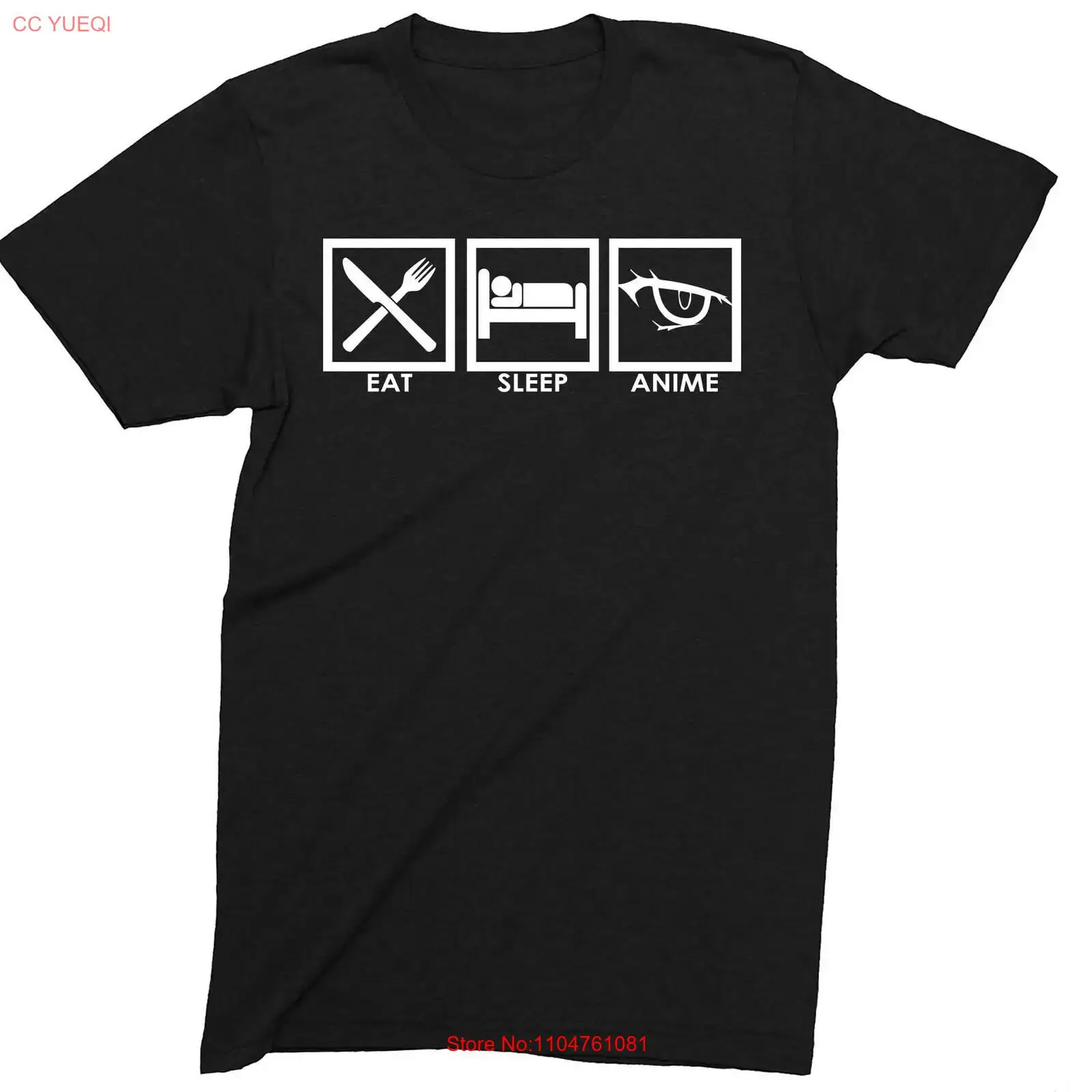 Eat Sleep Anime Funny Novelty  - Vintage Fashion Ideas 리뷰 및 가격