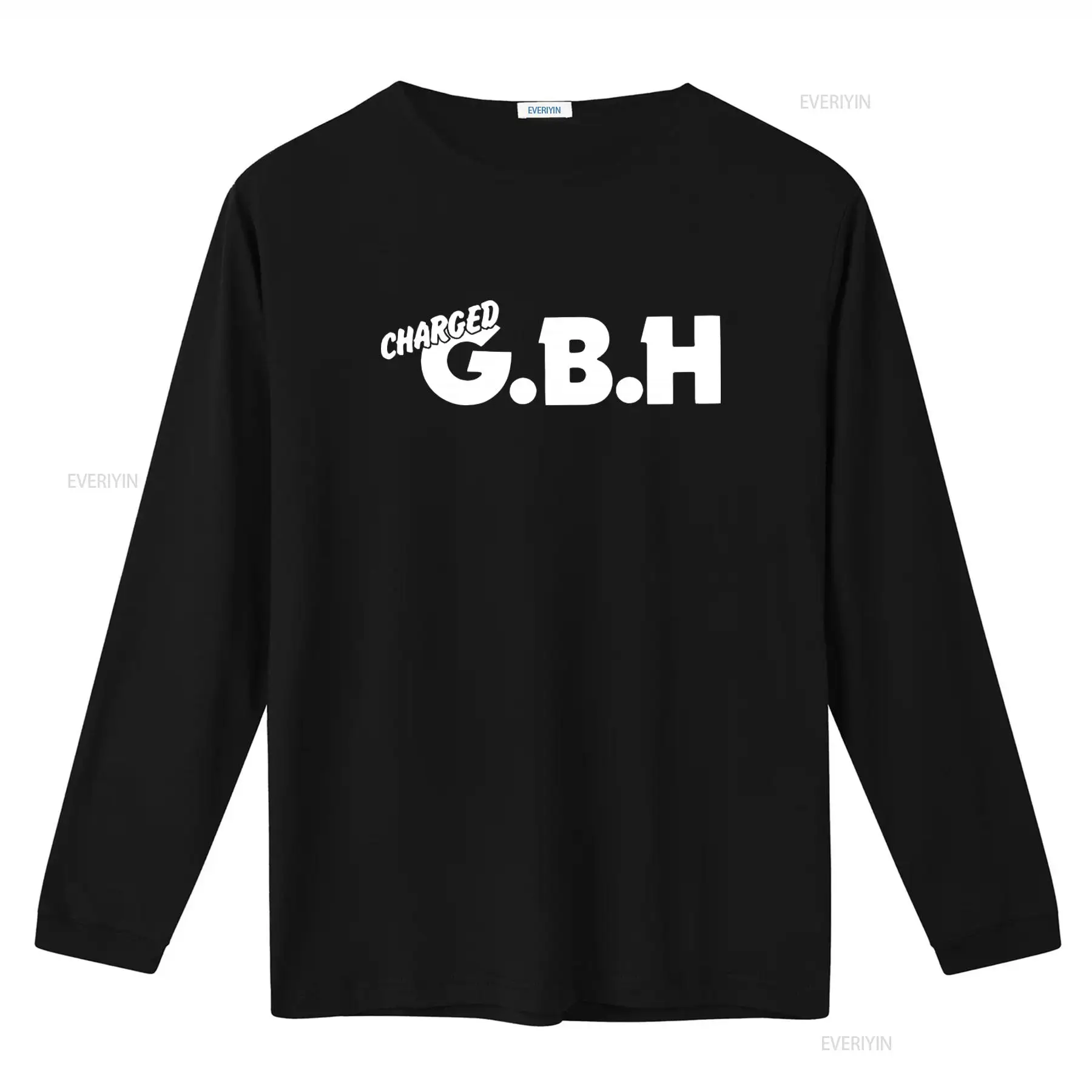 GBH 펑크 록 차지드 티셔츠 뮤직 밴드 프린트 빈티지 - Vintage Fashion Jersey 리뷰 및 가격