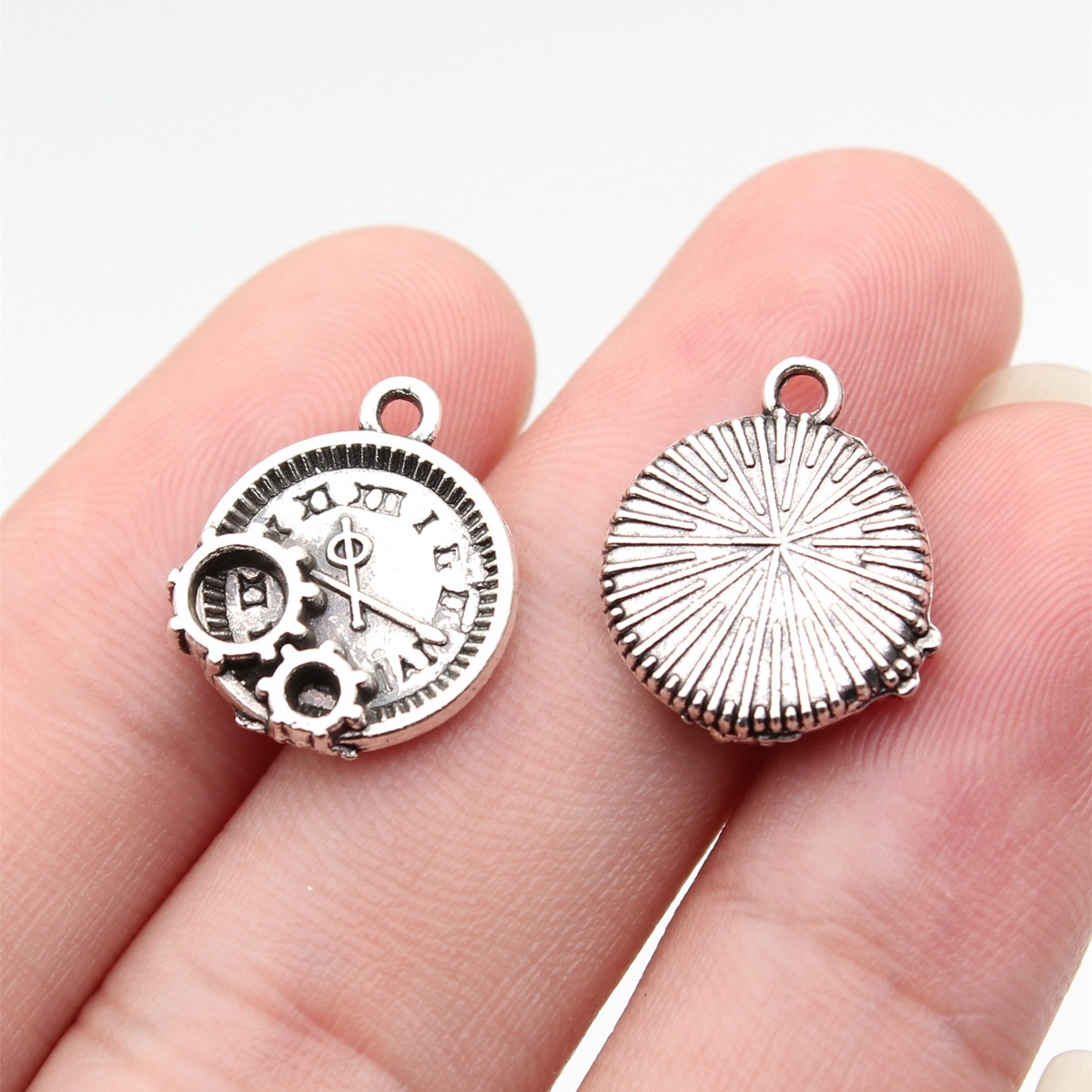 WYSIWYG 10pcs 16x14mm 2 색 골동품  - Vintage Fashion Stores 리뷰 및 가격
