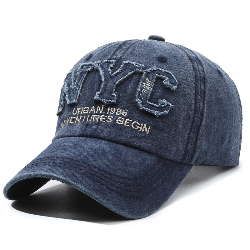 신상 빈티지 빅 레터 NYC 야구 모자 남성용 코튼 워 - Vintage Fashion Nyc 리뷰 및 가격