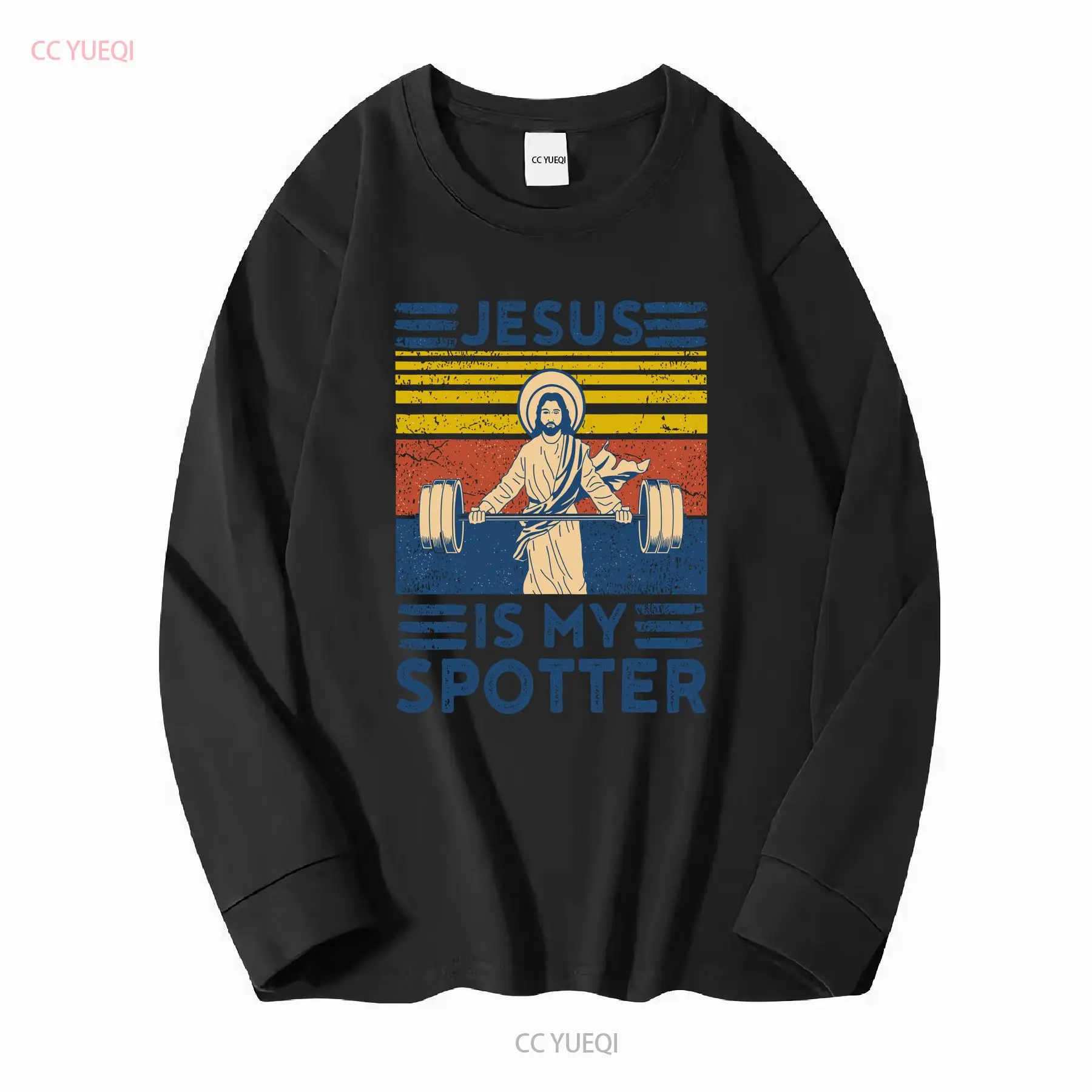 희귀한 새로운 재미 있은 체육관 T 셔츠 예수는 내 S - Vintage Fashion Jersey 리뷰 및 가격