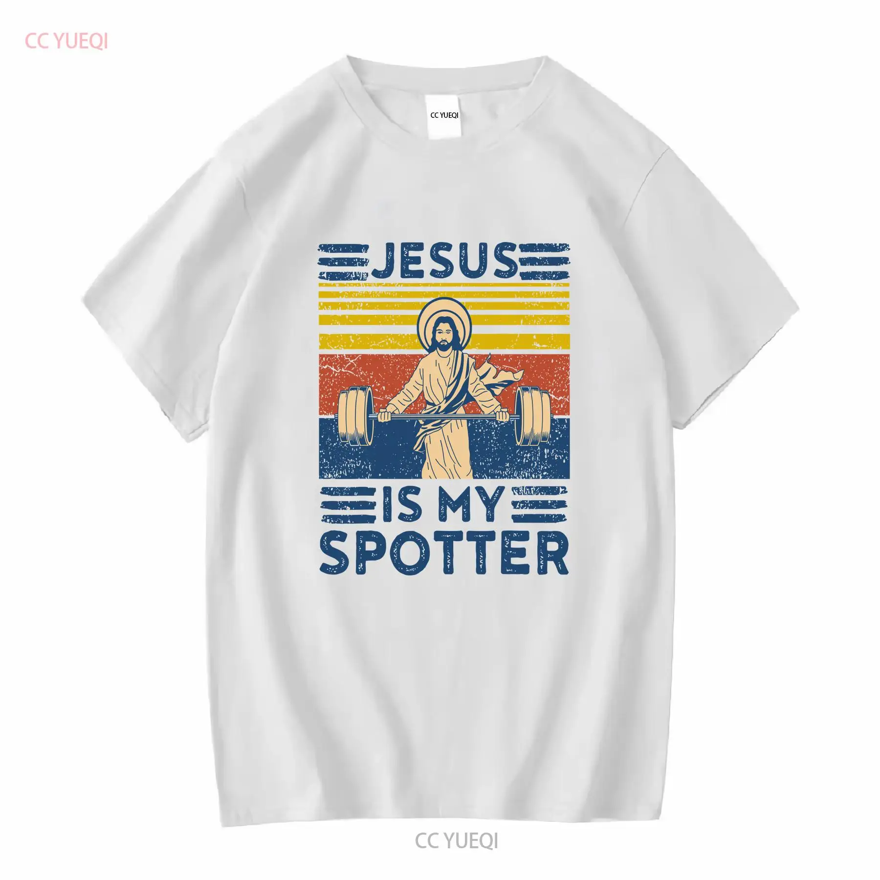 희귀한 새로운 재미 있은 체육관 T 셔츠 예수는 내 S - Vintage Fashion Jersey 리뷰 및 가격