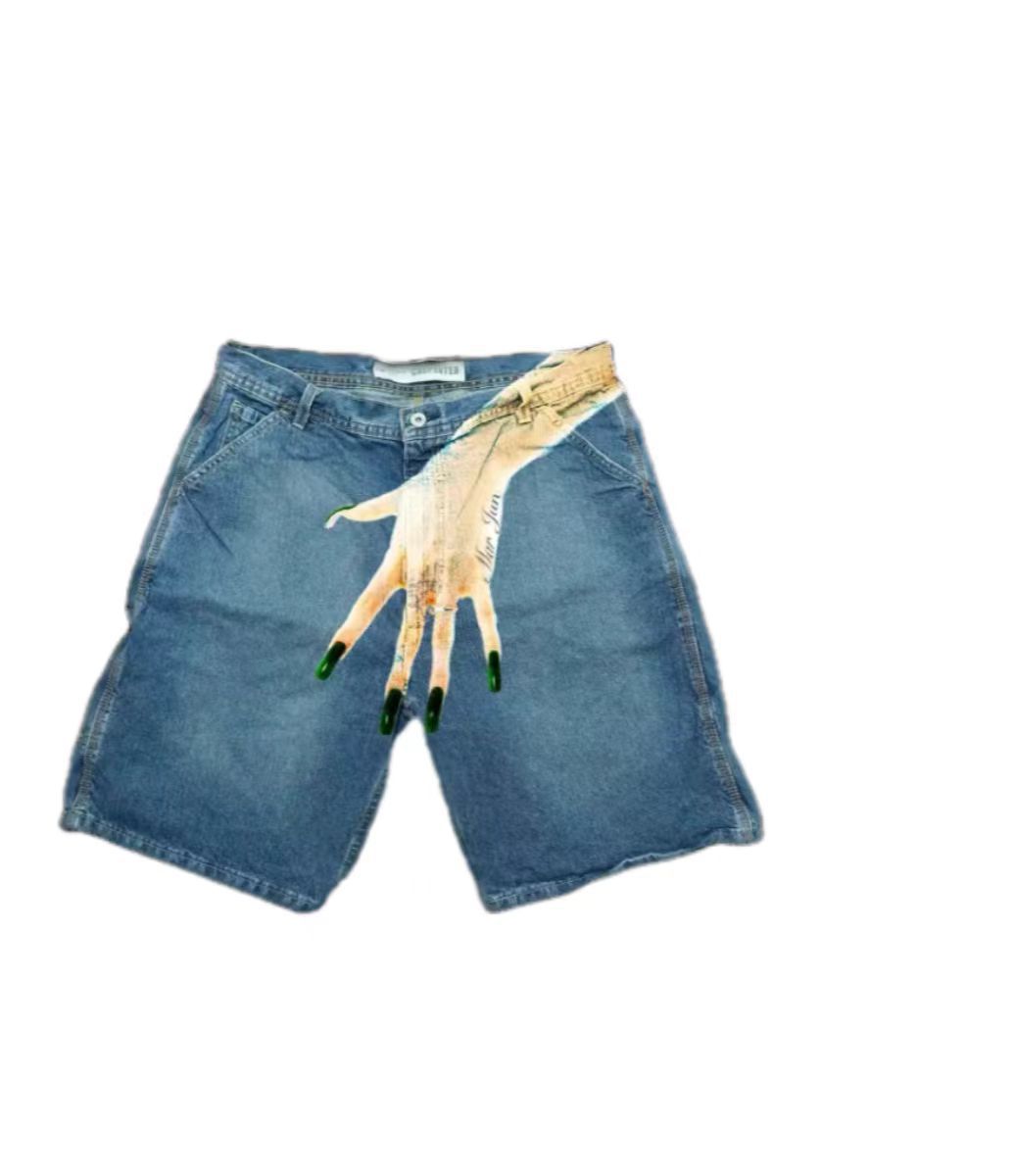 Deeptown Y2k 빈티지 하라주쿠 데님 반바지 여 - Vintage Fashion Jeans 리뷰 및 가격