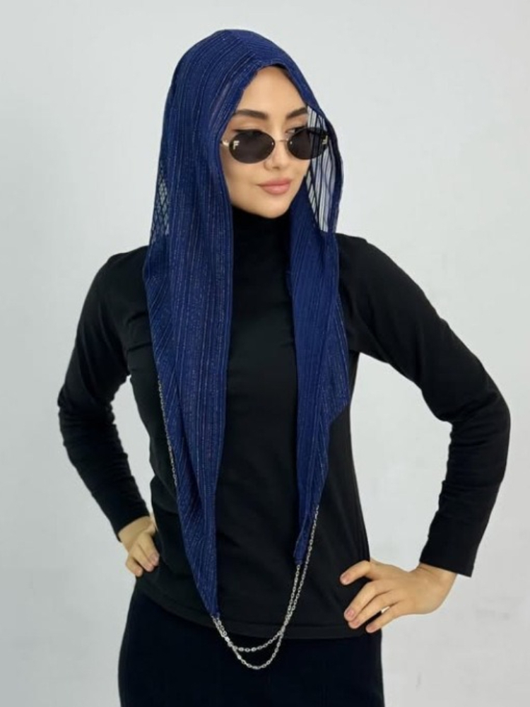 새로운 두바이 후드 히잡 진주 끈 빈티지 헤드스카프 실 - Vintage Fashion Hats 리뷰 및 가격
