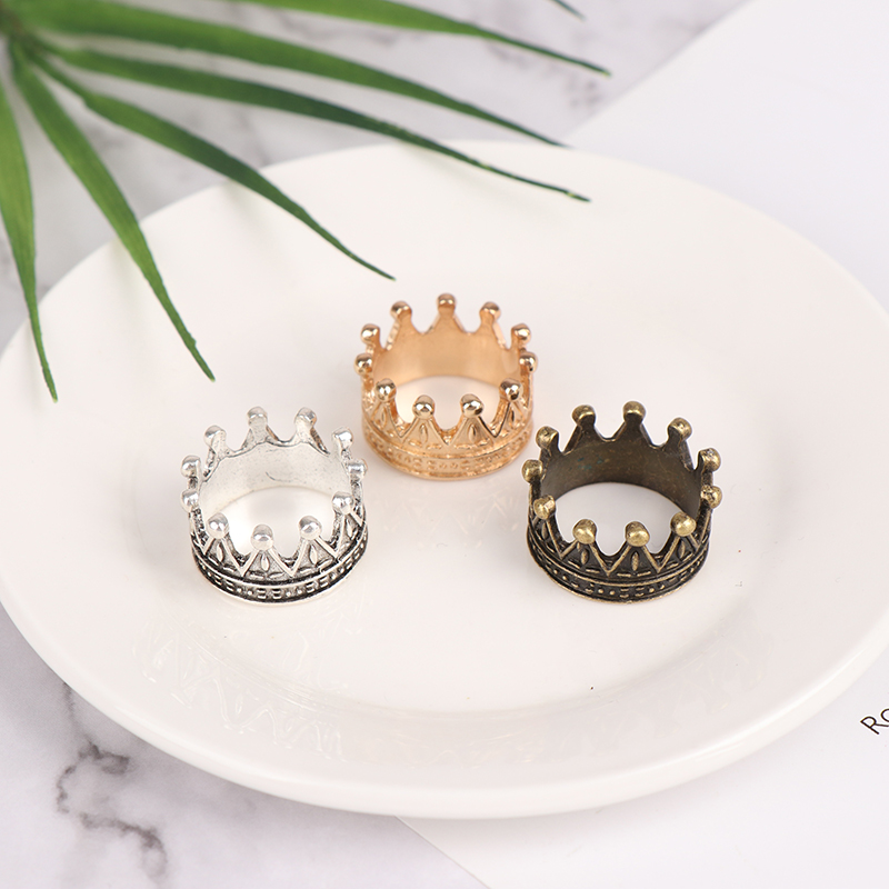 인형용 DIY 빈티지 합금 왕관, 황후 공주 인형 집  - Vintage Fashion Toys 리뷰 및 가격