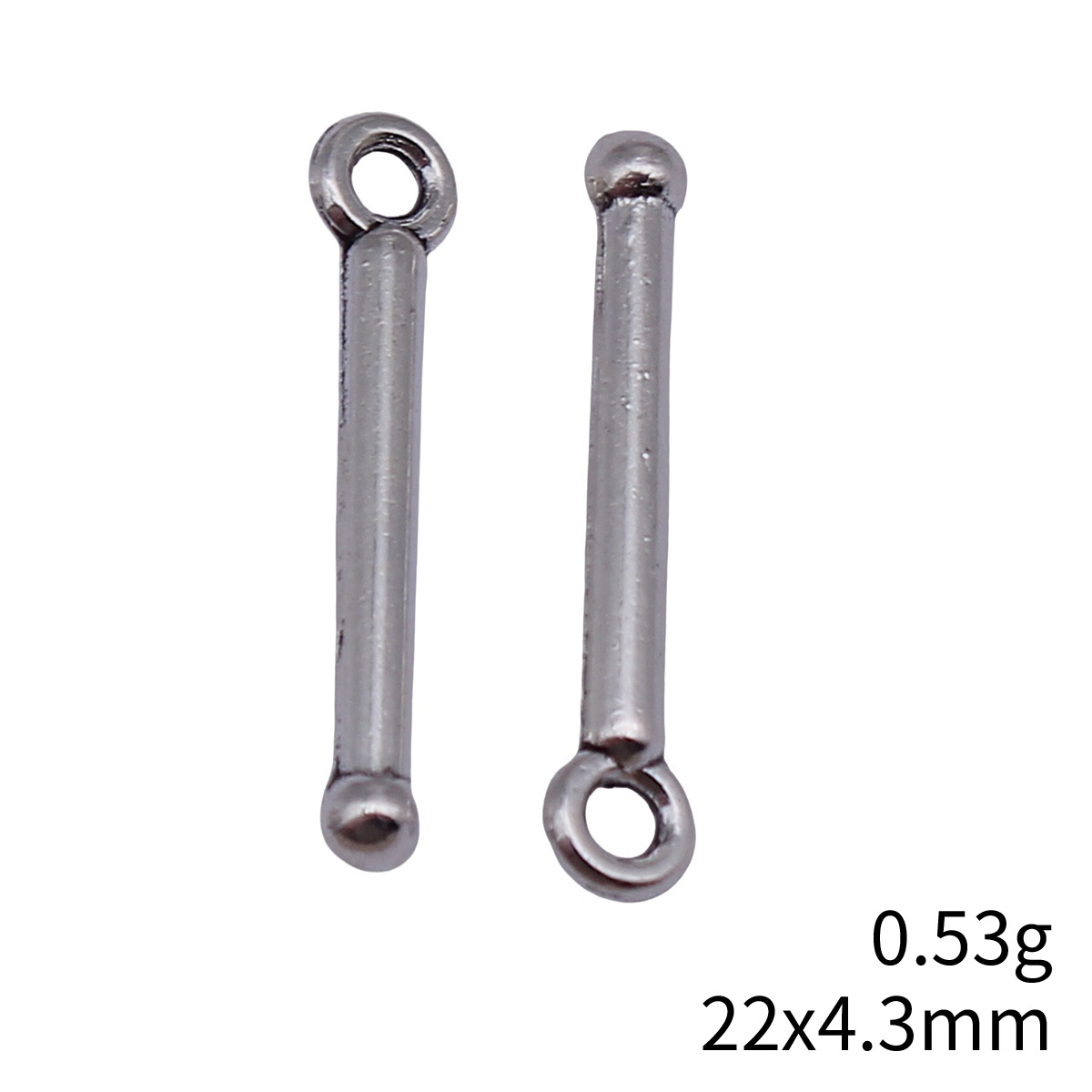 80개 22x4.3mm(0.87x0.17인치) 앤틱 실 - Vintage Fashion Stores 리뷰 및 가격