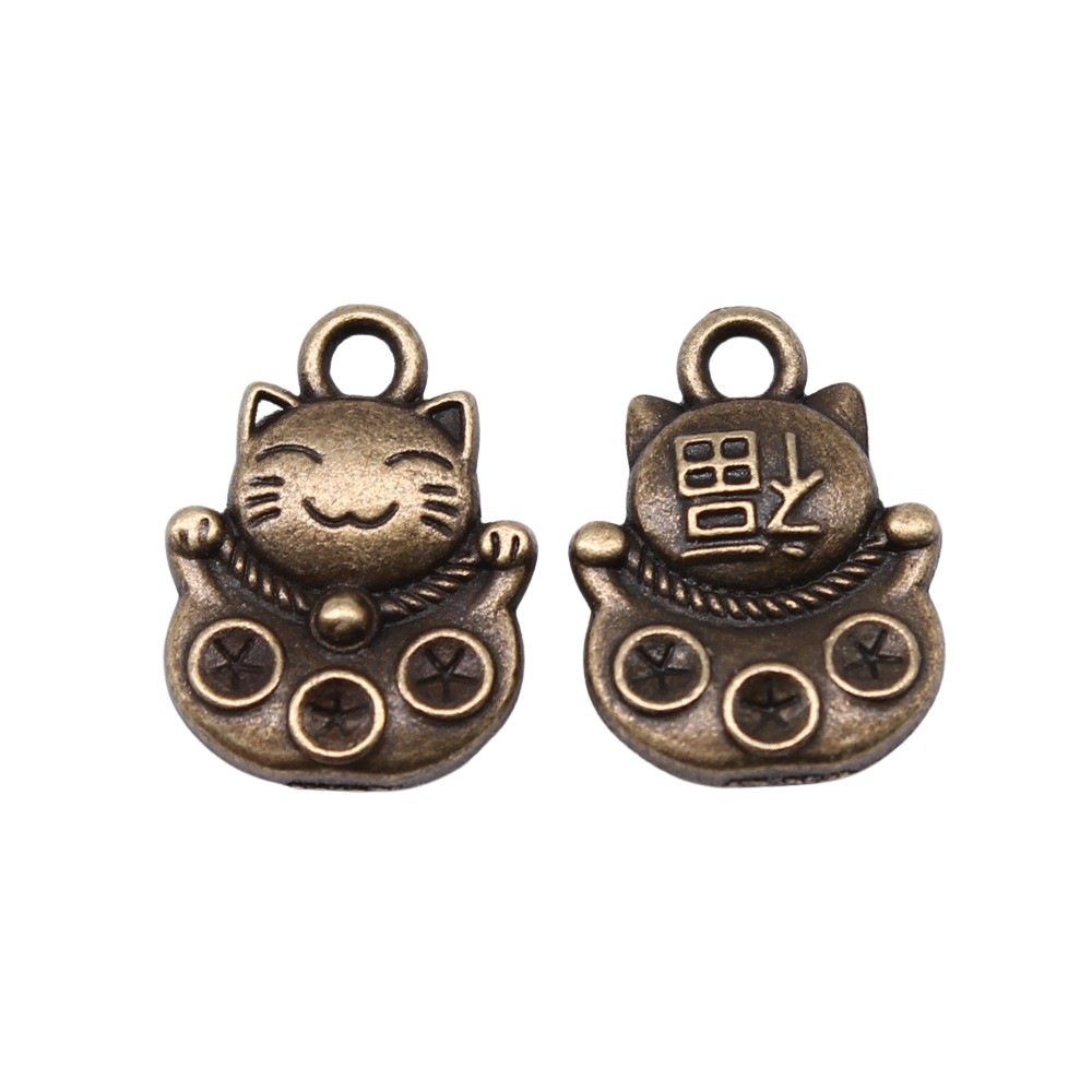 10pcs 15x11mm 3 색 골동품 실버 컬러 골동 - Vintage Fashion Stores 리뷰 및 가격