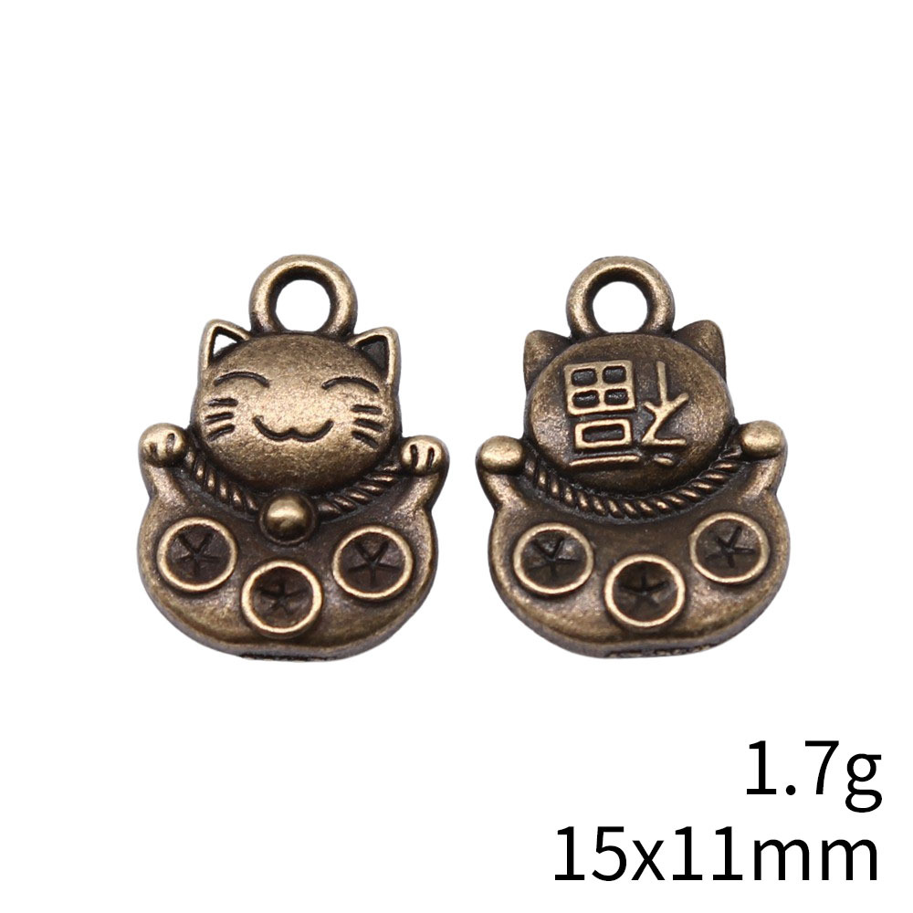 10pcs 15x11mm 3 색 골동품 실버 컬러 골동 - Vintage Fashion Stores 리뷰 및 가격