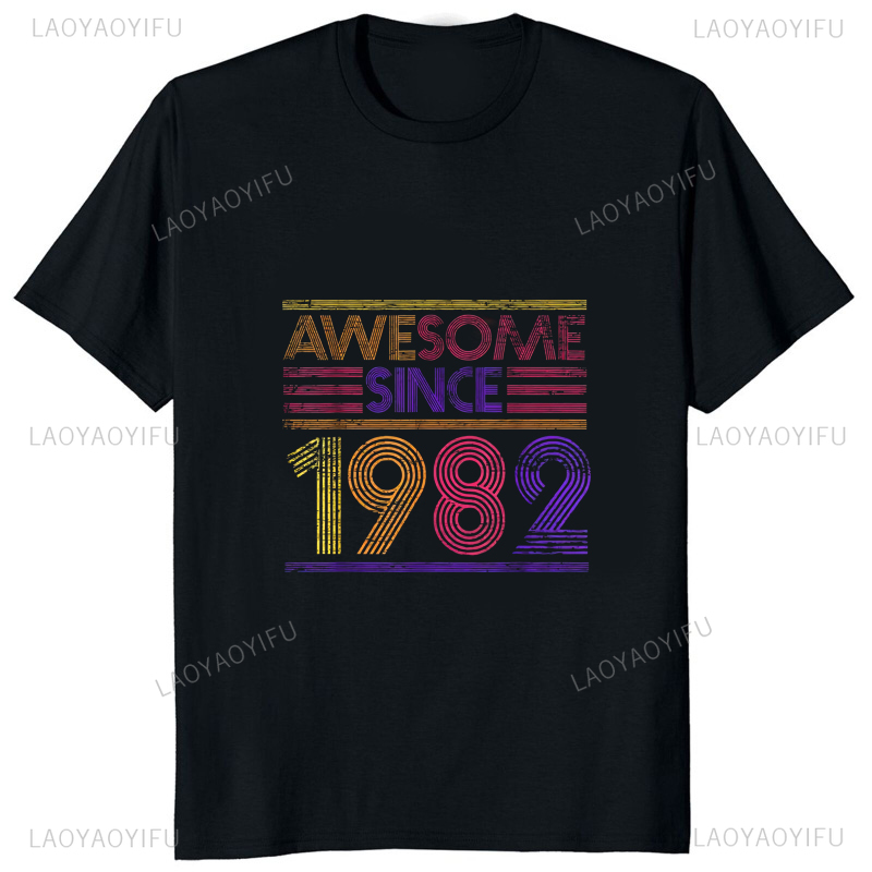 한정판 1982 빈티지 프린트 티셔츠, 80 년대 캐주 - Vintage Fashion Jersey 리뷰 및 가격