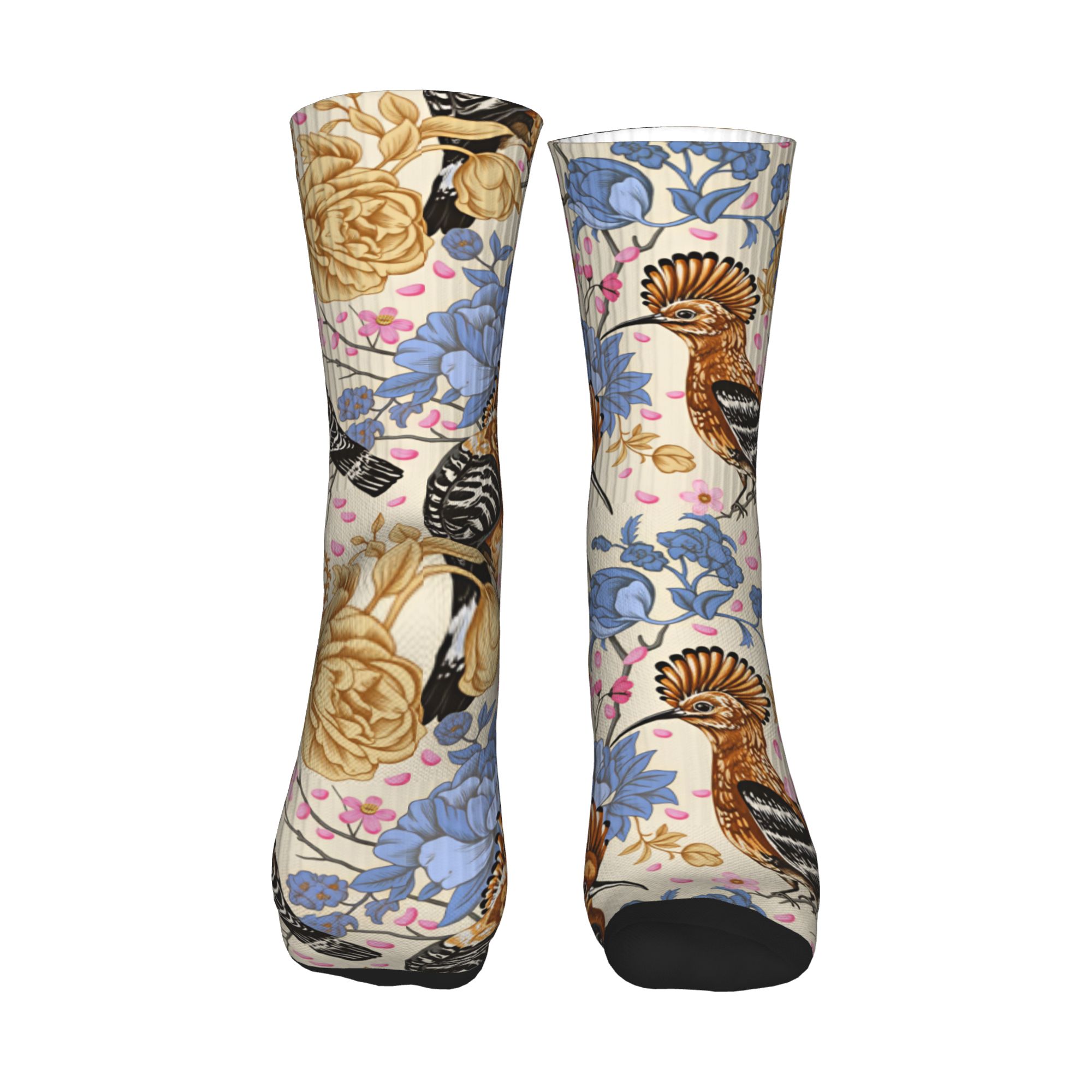 Hoopoe Bird Blue Peony 빈티지 꽃무늬 - Vintage Fashion Mens 리뷰 및 가격
