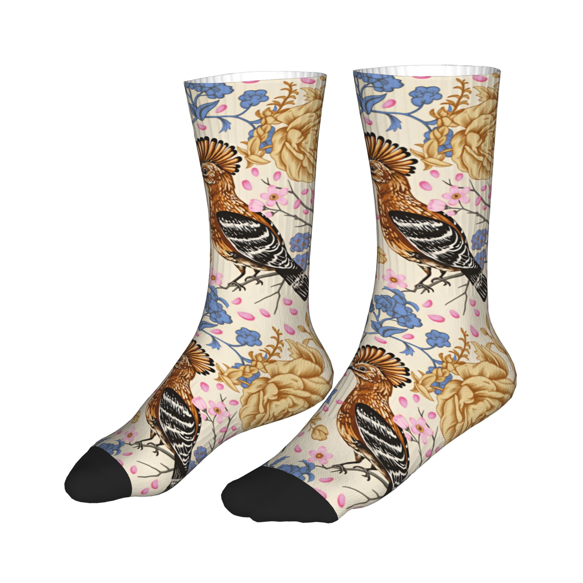 Hoopoe Bird Blue Peony 빈티지 꽃무늬 - Vintage Fashion Mens 리뷰 및 가격